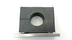 HYDAC HY-ROS-4SUNC PIPE CLAMP WELD PLATE TWIN 5-1/2IN LONG 1.792IN WIDE NNB