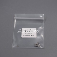 100 Pcs/10packs Dental Orthodontic Lingual Buttons Bondable Round Base Mesh