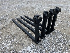 Set of 4 48″ Long Brick Block Masonry Fork Blade, Class II, 2″ x 2″, 3,800 Pound