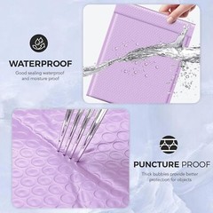 Bubble Mailer 12×16 25pc Large Padded Envelope 12×15 Poly Bag Light Purple