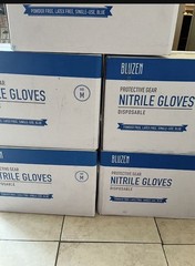 Nitrile Gloves 1000 gloves in a case)Powder-Free Latex-Free , Disposable S-XL