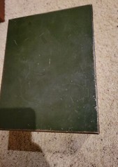 Vintage Steel File Card Box 4″x6″ Cards, Art Steel Company – ASCO New York USA.