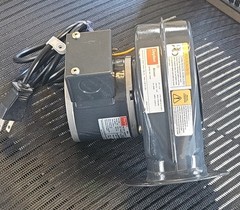 Dayton 1Tdn7 Round Oem Blower, With Dayton Motor .