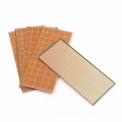 3 PC Single Sided PCB Circuit Proto Perf Board FR 6.5×14.5cm