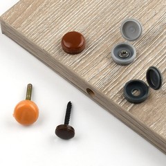Hinged Screw Cover Caps Colorful Plastic Decorative Cover for M4 M6 Screws Heads