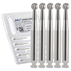 JMU Dental Carbide Burs Round-Shaped RA1-8 For Slow Speed