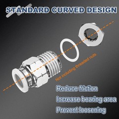 50 Pcs 14x18x1.25mm White O-Ring Sealing Gasket M14 PTFE Flat Washer