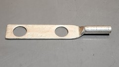 Ilsco CLND-4-12-134 2-Hole 1/2″ x 1-3/4″ Compression Lugs, 3-6 AWG (Qty 20)