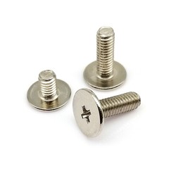 25pc M2 M2.5 M3 M4 Laptop Computer Phillips Thin Flat Extra Big Large Head Screw