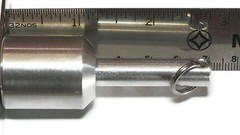 Metal Testing / Pickup Magnet Heavy Duty 40lb 18kg KM05 Gold Silver Scrap Test