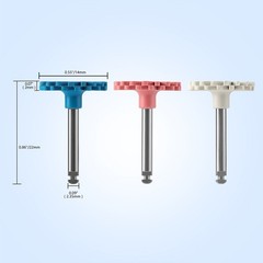 Coarse Medium Fine Dental Composite Polishing Diamond RA Disc Wheel Rubber Resin