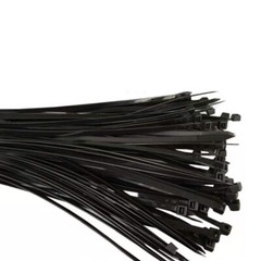 NEW 100 – 1000pcs 4″ to 24″ USA INDUSTRIAL BLACK WIRE CABLE ZIP NYLON TIE WRAPS