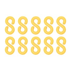 200ft Plastic Barrier Chain Yellow Chain Safety Chain Barrier Fits Crowd Control