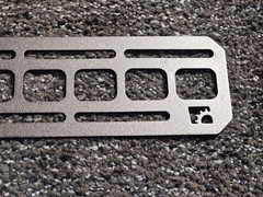 (QTY 2) Builtright Industries 201156 Tech Plate 23″ x 3″ MOLLE Mounting Panel