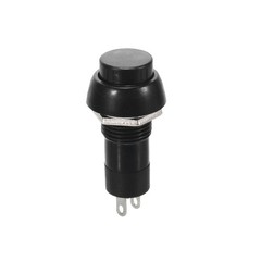 Push Button ON/OFF Switch Round Circle 2-Pin DC 5A 12V – AC 1.5A 125V – 3A 250V