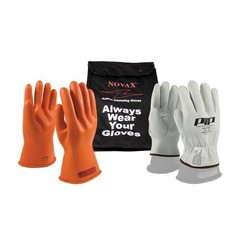 PIP NOVAX Class 0 Electrical Safety Glove Kit Size 8 – 147-SK-0/8-KIT