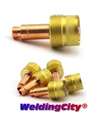 WeldingCity® 5-pk Large Gas Lens 45V64 3/32″ TIG Welding Torch 17/18/26 | USA