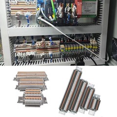 PT 2.5 mm² Screwless Push-in Connectors DIN Rail Terminal Blocks Assembled Kit