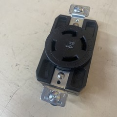 Cooper Arrowhart AHL1630R Hart Lock Single Receptacle L16-30R 3P 30A 480V