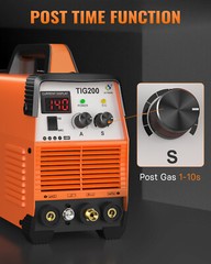 HITBOX 200A 2-IN-1 HF TIG MMA ARC Stick Welding Machine with Post Gas Function