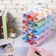 Space-Saving 15-Hole Acrylic Craft Organizer for Vinyl Rolls – Stylish & Durable