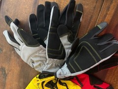 3-Pack Gloves Firm Grip Utility Working Gloves Size Large High Dex Performance