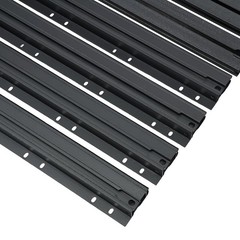 63×43 Universal Aluminum Platform Flat Roof Rack 330lbs Car Top Cargo Carrier