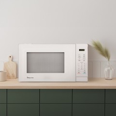 Magic Chef 1000 W 1.1 Cu Ft Digital Touch Countertop Microwave, White (Open Box)