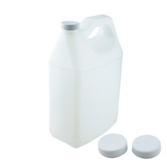 38/400 Polypropylene White Caps with Heat Induction Liner(10-100)