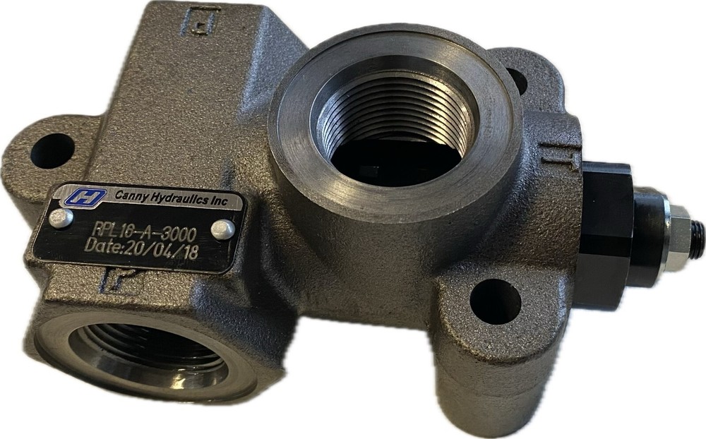 RPL100-A-3000 Parker Gresen Inline Relief Valve Compatible, 60GPM, 1″ NPT