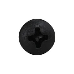 200 Pack #8 x 3/4″ Coarse Deep Thread Pan Head Screws Black Phosphate Wood MDF