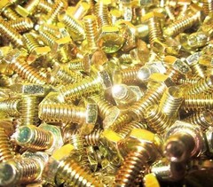 7/8″-9 X 6″ Grade 8 Yellow Zinc Hex Cap Screws
