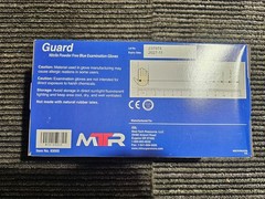(QTY 1000) MTR Guard Nitrile Exam Glove 5 Mil Palm Powder-Free XL Blue 93005
