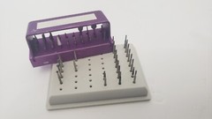 Dental Carbide Steel Burs Tooth Polishing Drill Tips mixed lot 48 pcs