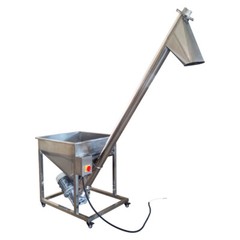 Granular Automatic Feeding Machine 220v 1kw Screw Feeder Conveyor Hopper