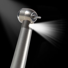 Dental Fiber Optic LED E-generator Fast High Speed Handpiece 4 HOLE NSK Style