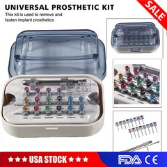 Universal Dental Implant Screw Removal Kit/Screw Driver kit Autoclavable Tool OR