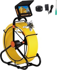 Ultimate Waterproof Plumbing Camera – 100FT Length, 32GB & Long Battery Life