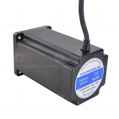 STEPPERONLINE Nema 34 Stepper Motor 12Nm/8.2Nm/4.8Nm Φ14mm 6A CNC Mill Router