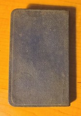 Vintage 1958 MINIATURE Pocket Address Date Book The National Supply Co. 4″ x 2″