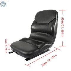 For Case Backhoe Loader Seat Black 580C 580D 580L 580M 580E Skid Steer Loader