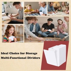 200 Pcs Trading Card Dividers Paper Divider Cards for Storage Boxes Baseball MTG
