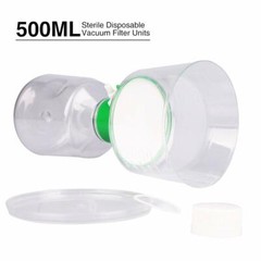 4Pack Lab 500ml Sterile Vacuum Filter Bottle Top 0.22um PES Membrane Hydrophilic