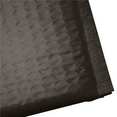AirnDefense 500 #0 6.5X10″ Black Shipping Padded Envelope Poly Bubble Mailers
