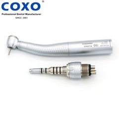 COXO Dental Fiber Optic LED High Speed Turbine Handpiece fit KAVO Coupler