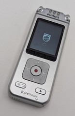 Philips VoiceTracer DVT4110 Silver 8GB Internal Memory Digital Voice Recorder