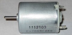 Nichibo RC-280 Motor – 4.5 to 8.4 V – 14260 RPM – 7.2 V DC – RC-280RA-2485