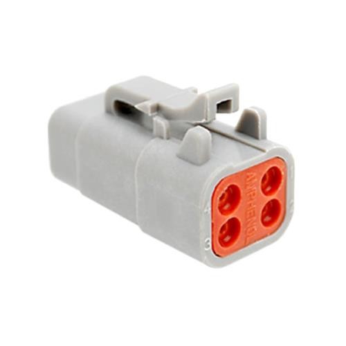 3PC Amphenol Sine Systems Corp ATM06-4S CONN PLUG HSG 4POS