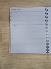 2025 Blue Sky Analeis 8.5″ x 11″ Weekly & Monthly Planner Plastic Cover