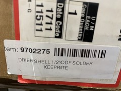 Sporlan 402010 C-R424-G Filter Dryer Shell 1/2 Inch ODF Catch-All Liquid Line Re
